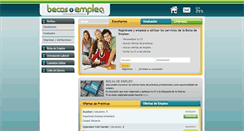 Desktop Screenshot of empleo.unicen.edu.ar