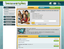 Tablet Screenshot of empleo.unicen.edu.ar