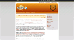 Desktop Screenshot of niecyt.exa.unicen.edu.ar